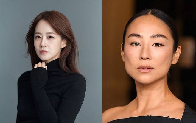 류현경(왼쪽), 그레타 리 ⓒ류네