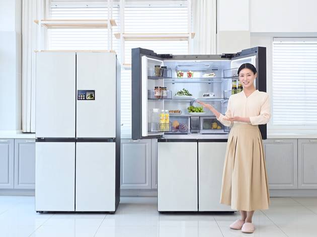 삼성전자의 생성형 인공지능(AI) 기반 2026년형 '비스포크 AI 패밀리허브' 냉장고[사진=삼성전자]