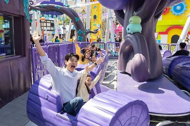 A MapleStory-themed attraction at Lotte World in Songpa District, western Seoul [LOTTE WORLD]