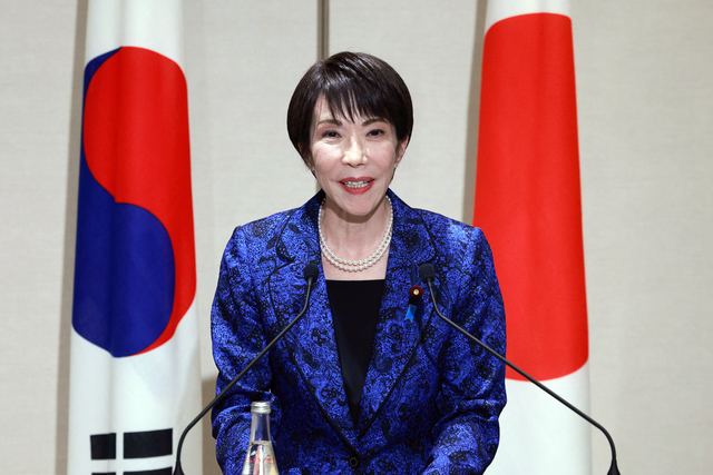 다카이치 사나에 일본 총리. 뉴시스