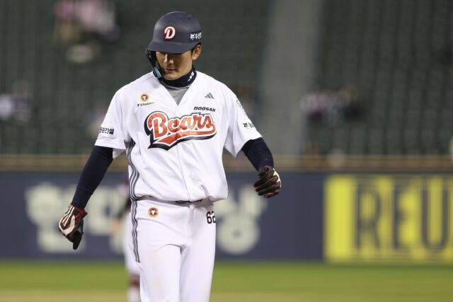 7일 경기에 나선 안재석./두산 베어스