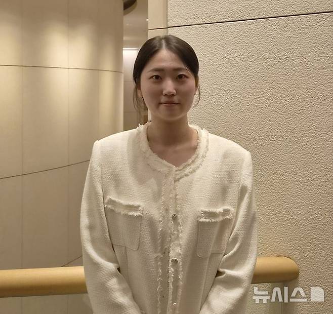 [인천=뉴시스] 박윤서 기자 = 여자 프로배구 GS칼텍스 권민지. 2026.04.27.