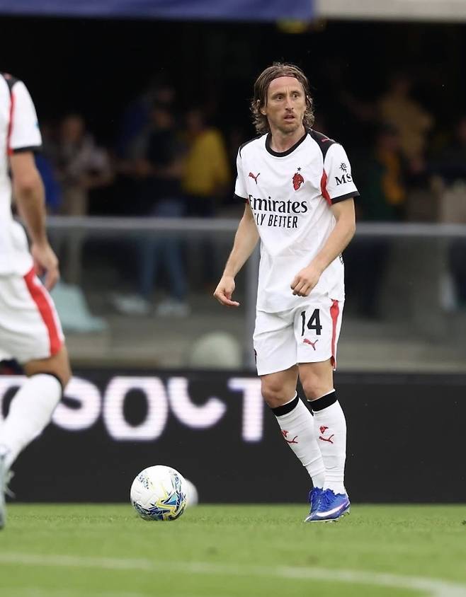 루카 모드리치.  모드리치 SNS캡처