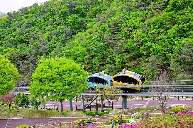 포천아트밸리 포천아트밸리 모노레일. 사진제공|김기훈 사진작가