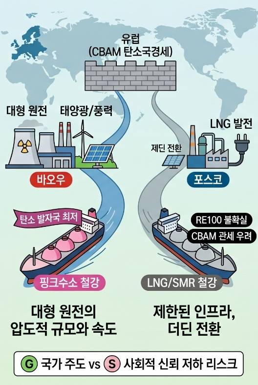 한·중 그린 스틸 경쟁은 에너지 전환 속도에서 갈린다. /서득수 제공