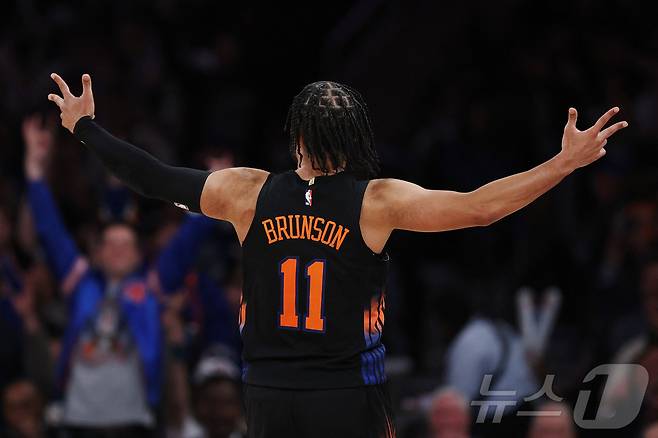 NBA 뉴욕 제일런 브런슨.ⓒ AFP=뉴스1