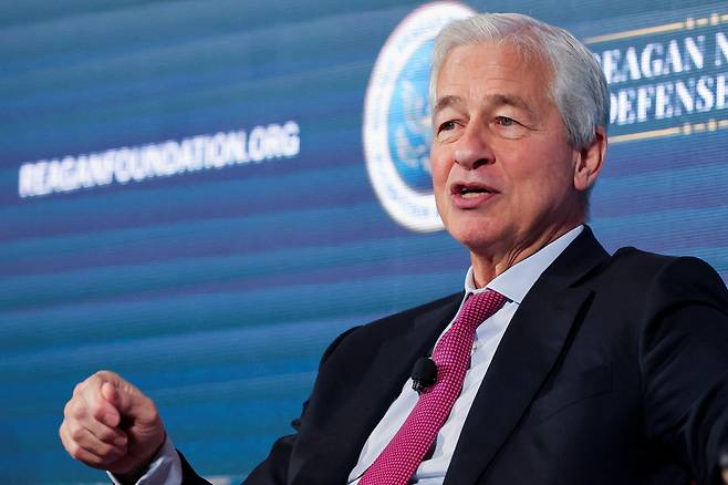 제이미 다이먼 JP모건체이스 CEO. /연합뉴스