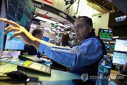 뉴욕 증권거래소의 트레이더. 로이터 연합뉴스