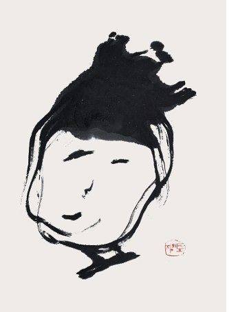토의자 전종구의 ‘효’. 한글 문자를 시각화했다. [사진 한국서예단체총연합회]