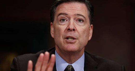 제임스 코미 전 FBI 국장. AP=뉴시스