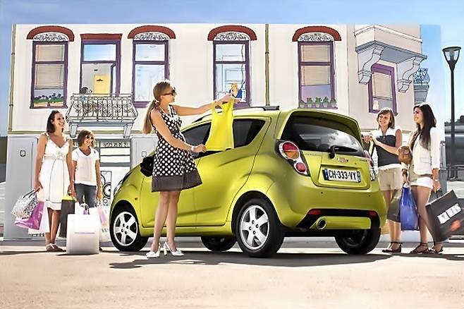 단종됐지만 당근에서는 인기 높은 쉐보레 스파크 [사진출처=매경DB]