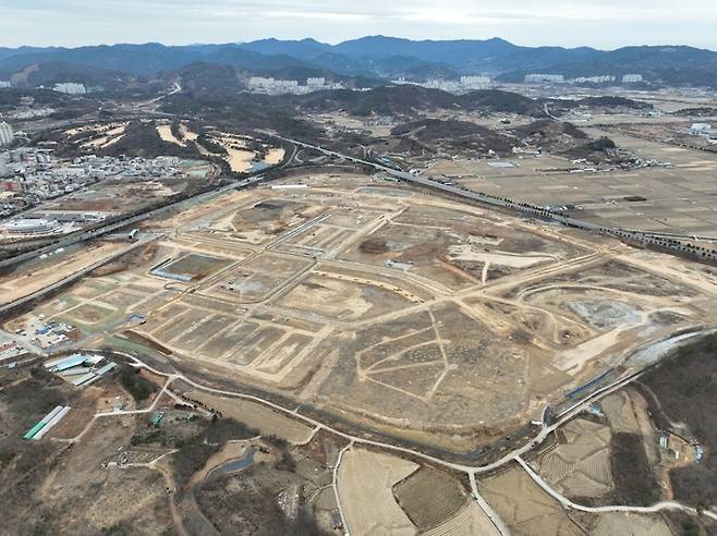 코스트코 순천점이 들어설 순천시 해룡면 선월지구 일대. [순천시]