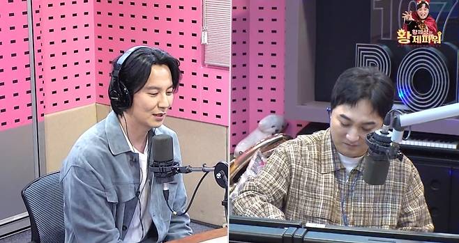 SBS 파워 FM 황제성의 황제파워 보이는 라디오 방송 화면 캡처