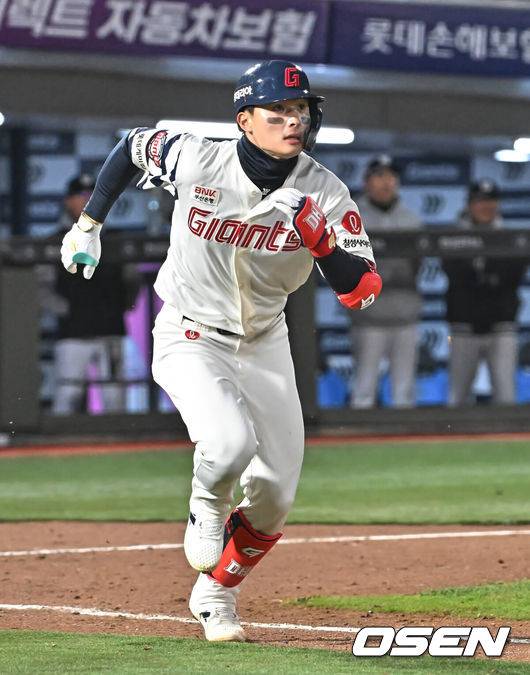 롯데 자이언츠 윤동희. /OSEN DB