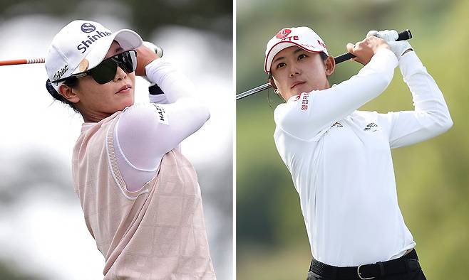 임진희(왼쪽), 황유민.