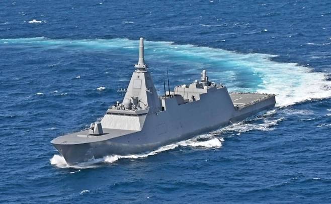 일본 해상자위대의 모가미급 호위함. 해상자위대 제공