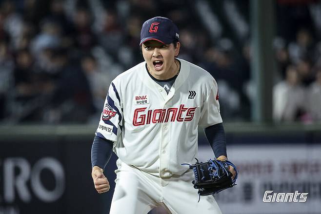 ▲ 김원중 ⓒ롯데 자이언츠