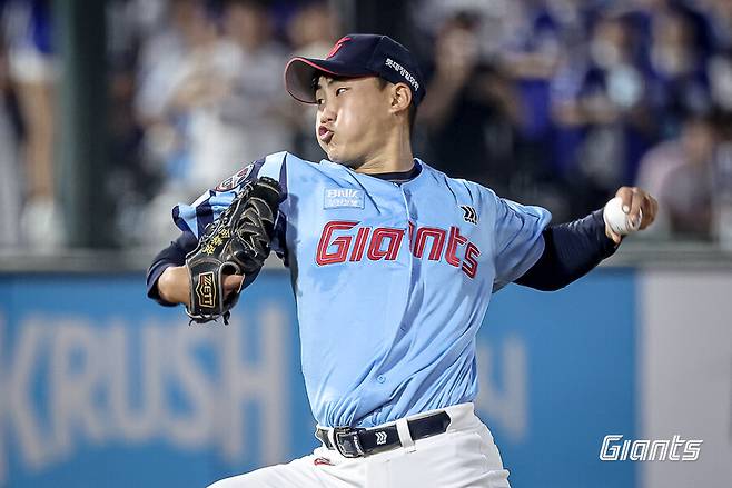 ▲ 김태현 ⓒ롯데 자이언츠