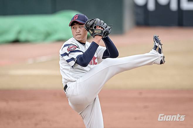 ▲ 김태현 ⓒ롯데 자이언츠