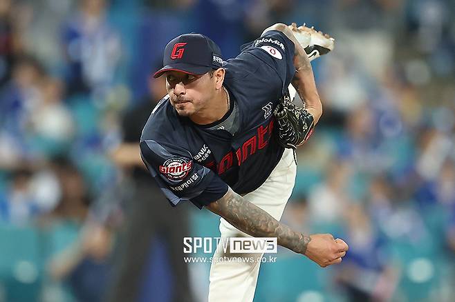 ▲ 롯데 시절 부진했으나 점차 자신의 기량을 찾아가고 있는 빈스 벨라스케즈 ⓒ곽혜미 기자