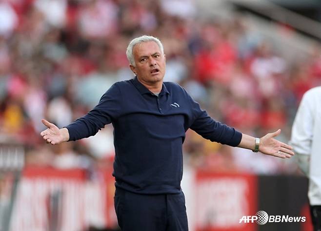 조세 무리뉴 감독. /AFPBBNews=뉴스1