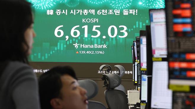코스피지수가 올해 4월 30%를 웃도는 상승률을 기록 중이다.[사진｜뉴시스]