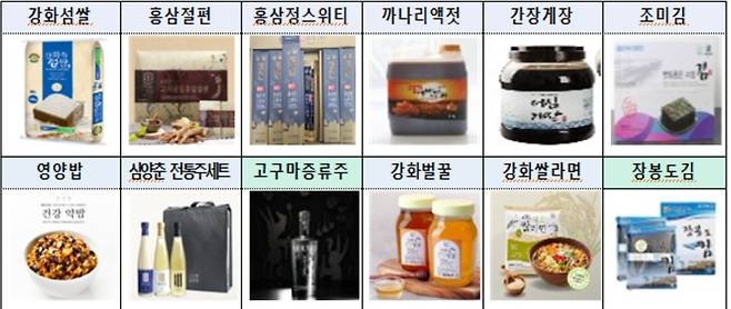 인천사랑기부제 답례품 [인천시 제공. 재판매 및 DB 금지]