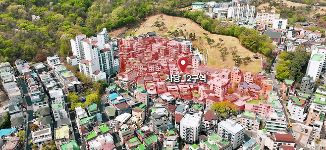 사당 12구역 전경. / 사진=차주호 PD