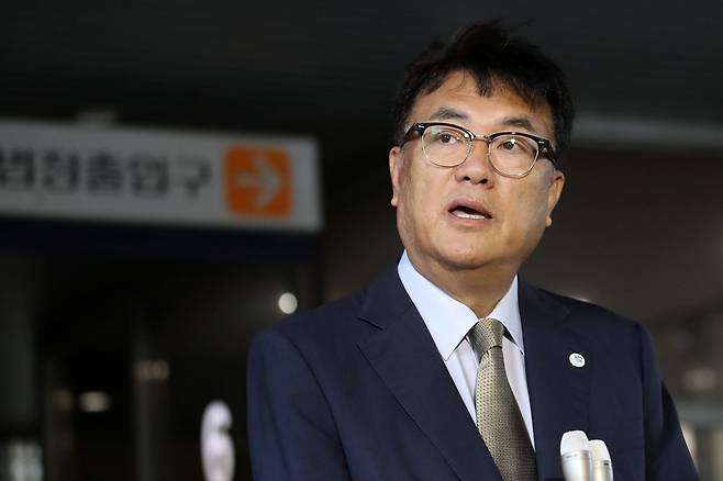 충남 공주·부여·청양 지역 보궐선거에 출마를 공식 선언한 정진석 전 비서실장
뉴시스