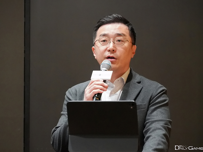 박태영 대표가 원스토어 10년의 성과와 앞으로의 비전을 소개했다.