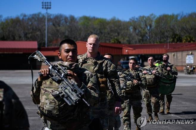 독일로 향하는 미군들. 연합뉴스