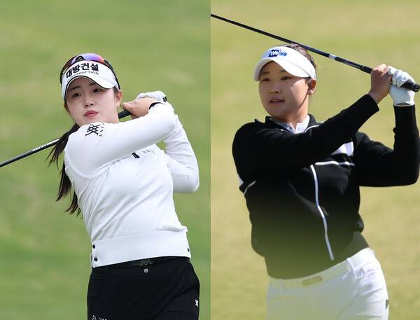 2026년 한국여자프로골프(KLPGA) 투어 신설 대회인 제1회 DB 위민스 챔피언십에 출전하는 임진영, 김민솔 프로. 사진제공=KLPGA (사진을 무단으로 사용하지 마십시오.)
