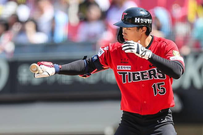 KIA 1번 고민을 해결해줄 것으로 기대되는 박재현. 사진 KIA 타이거즈