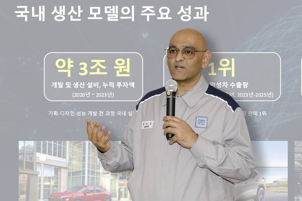 아시프 카트리 한국GM 해외사업부문 생산 총괄 부사장 사진 한국GM