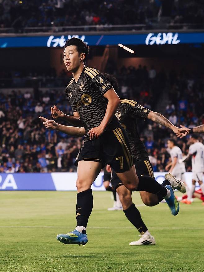 [서울=뉴시스] 미국 프로축구 메이저리그사커(MLS) 로스앤젤레스FC(LAFC)의 손흥민. (사진=LAFC 소셜미디어 캡처) 2026.04.08. photo@newsis.com *재판매 및 DB 금지
