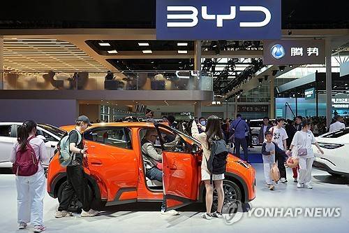 BYD 전기차 [로이터 연합뉴스 자료사진]