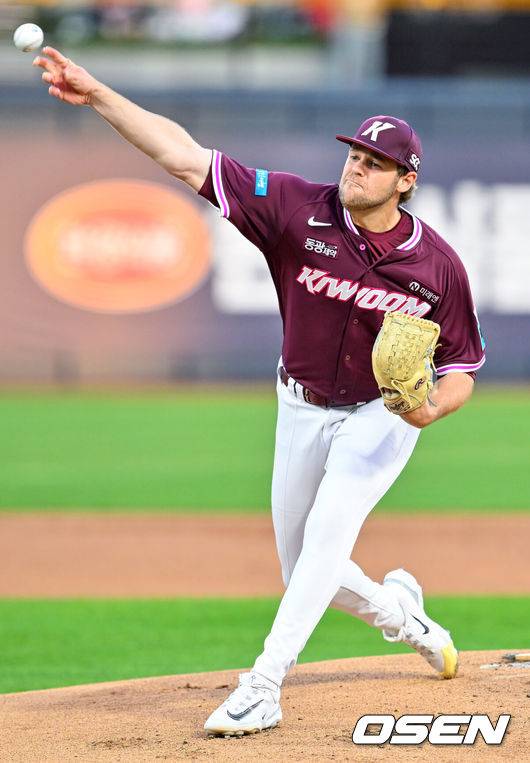 키움 히어로즈 네이선 와일스. /OSEN DB