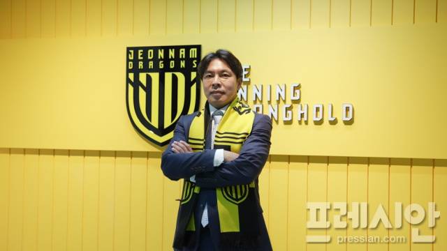 ▲임관식 전남 신임 감독ⓒ전남드래곤즈