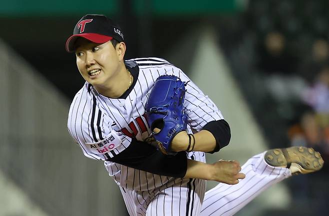 LG 트윈스 유영찬. 사진=뉴시스