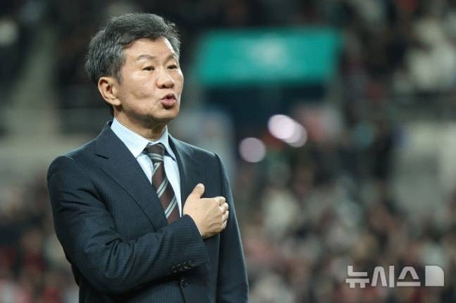 정몽규 대한축구협회장. /사진=뉴시스