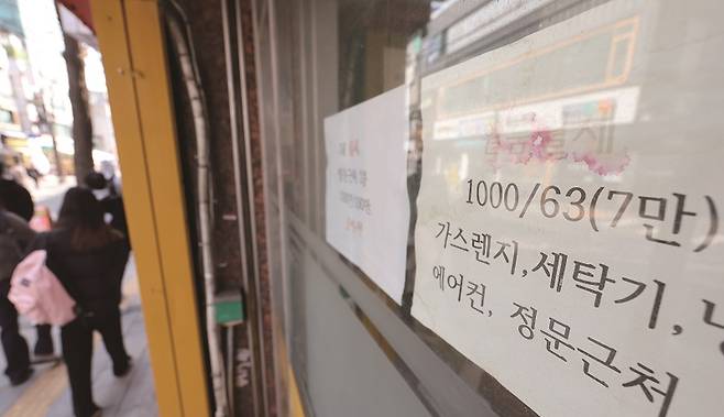3월 서울 연립·다세대 평균 월세는 71만원을 기록했다.[사진 | 뉴시스]