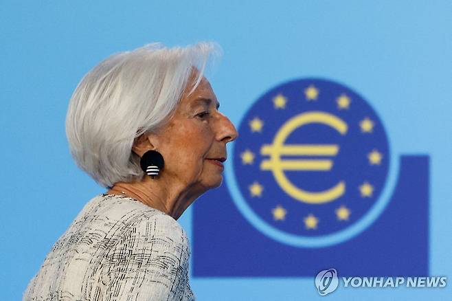 크리스틴 라가르드 ECB 총재 [로이터 연합뉴스. 재판매 및 DB 금지]