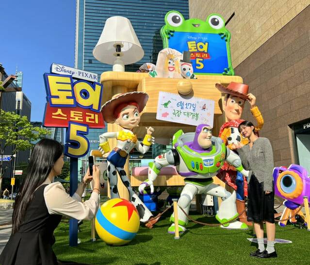현대백화점 디즈니코리아 토이 스토리 테마 행사 사진. (제공=현대백화점그룹)