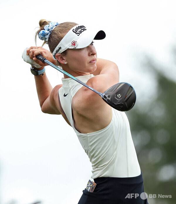 2026년 미국여자프로골프(LPGA) 투어 리비에라 마야 오픈에 출전한 세계랭킹 1위 넬리 코다(미국). 사진제공=ⓒAFPBBNews = News1 (사진을 무단으로 사용하지 마십시오.)