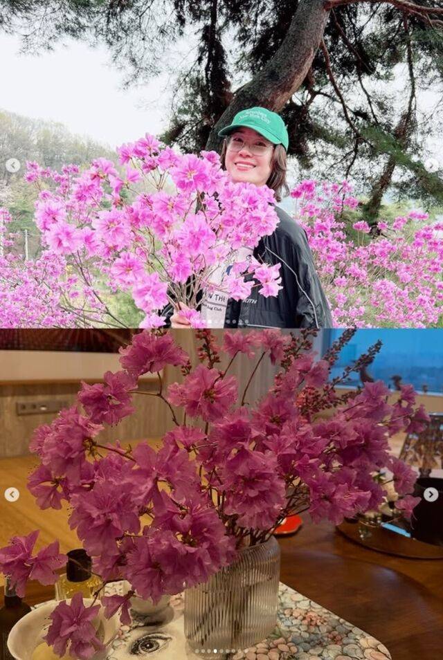 배우 오연수가 삶의 가치관 변화를 고백하며 대중의 응원을 받던 중, 예상치 못한 '진달래 꺾기' 논란에 휩싸여 4일째 뜨거운 설전의 중심에 서 있다./오연수 소셜미디어