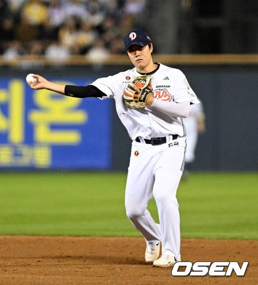 [OSEN=이대선 기자] 두산 박준순 2026.04.25 /sunday@osen.co.kr