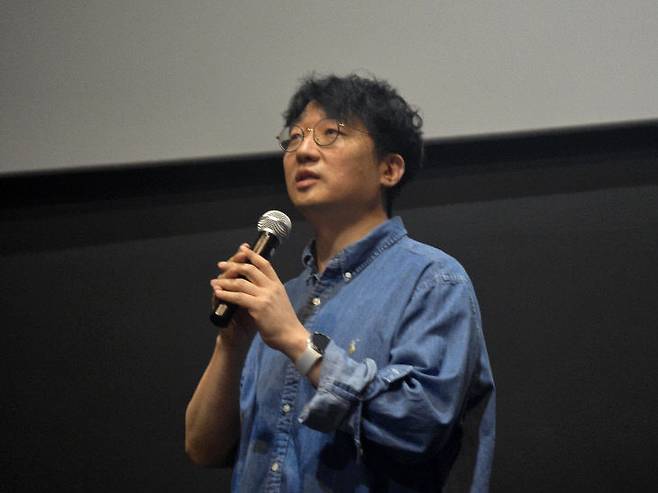 김진혁  대전사랑메세나 대표가 인사말하고 있다.                      사진=한성일 기자