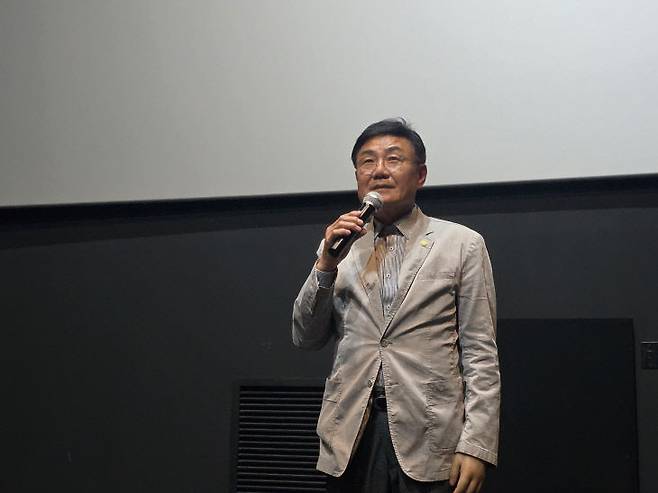 남재동 대전사랑시민협의회 회장이 인사말하고 있다.                 사진=한성일 기자