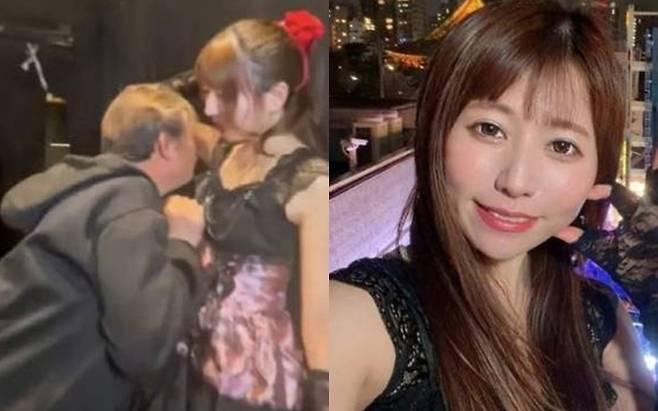 팬에게 ‘겨드랑이 냄새 맡기’ 팬서비스를 하는 日 지하돌. SNS, SCMP 등