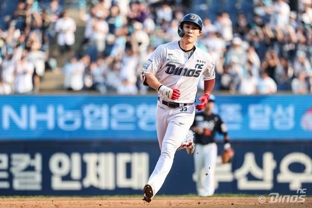 2일 LG전에 톱타자로 출격하는 한석현. 사진=NC 제공